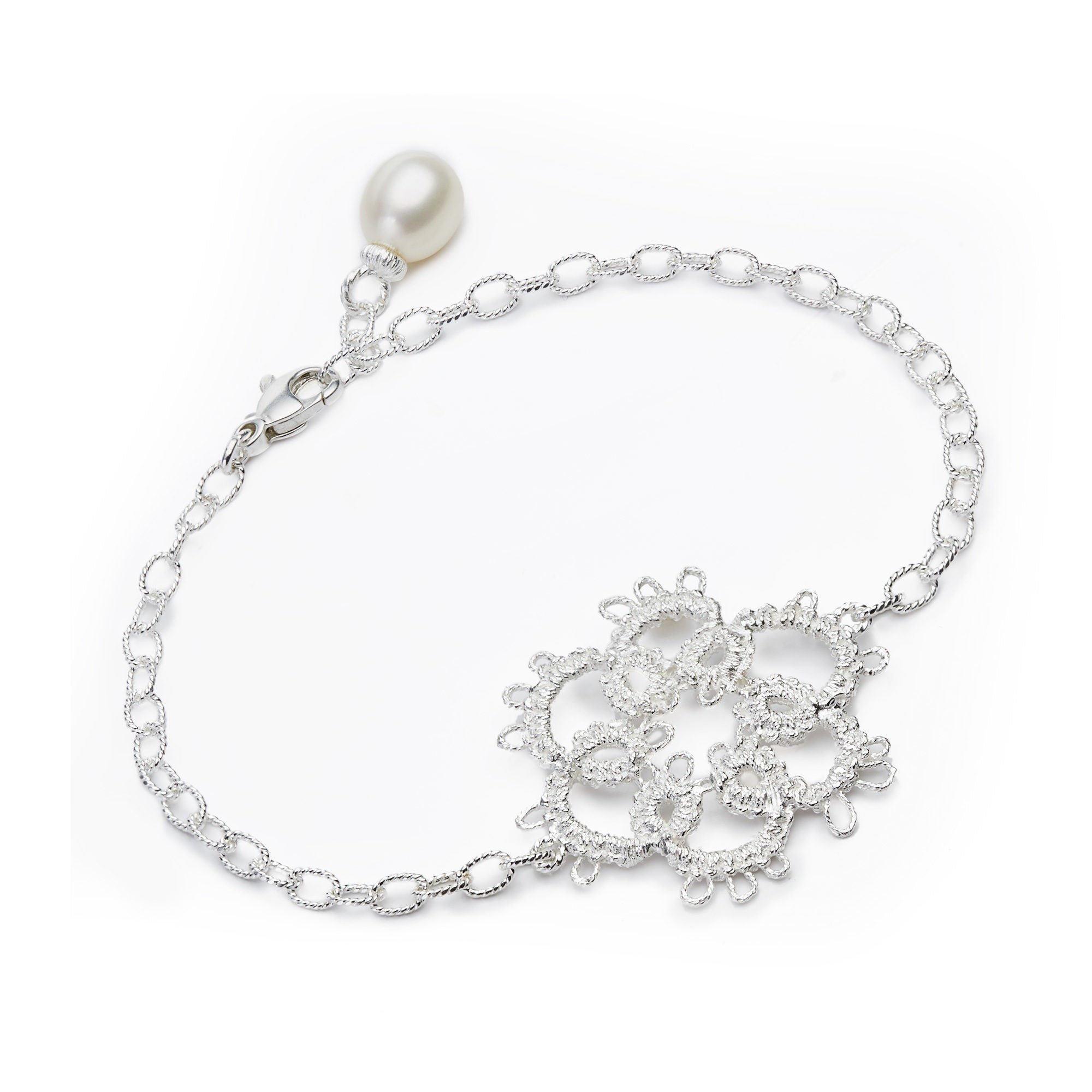 Armband "Fräulein Loreley" in Silber