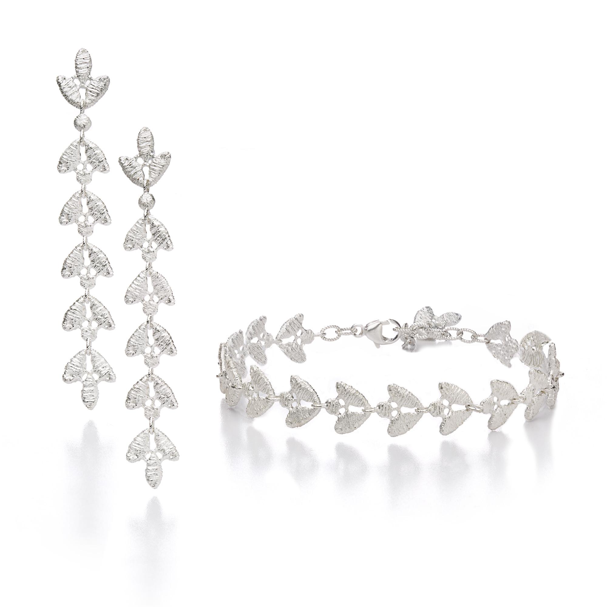 Armband „Emilia“ in Weißgold mit Brillanten