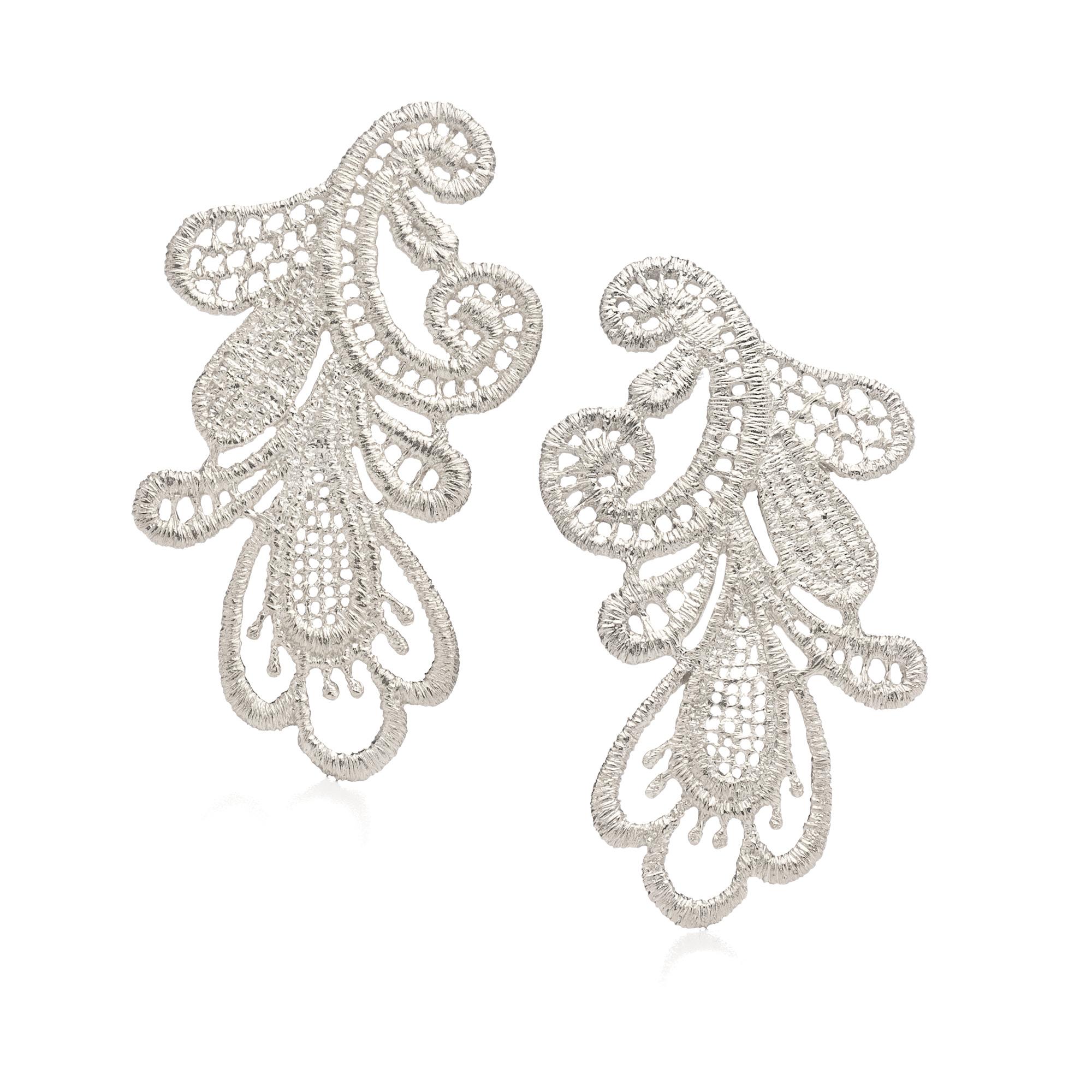 Earrings "Louise" in silver