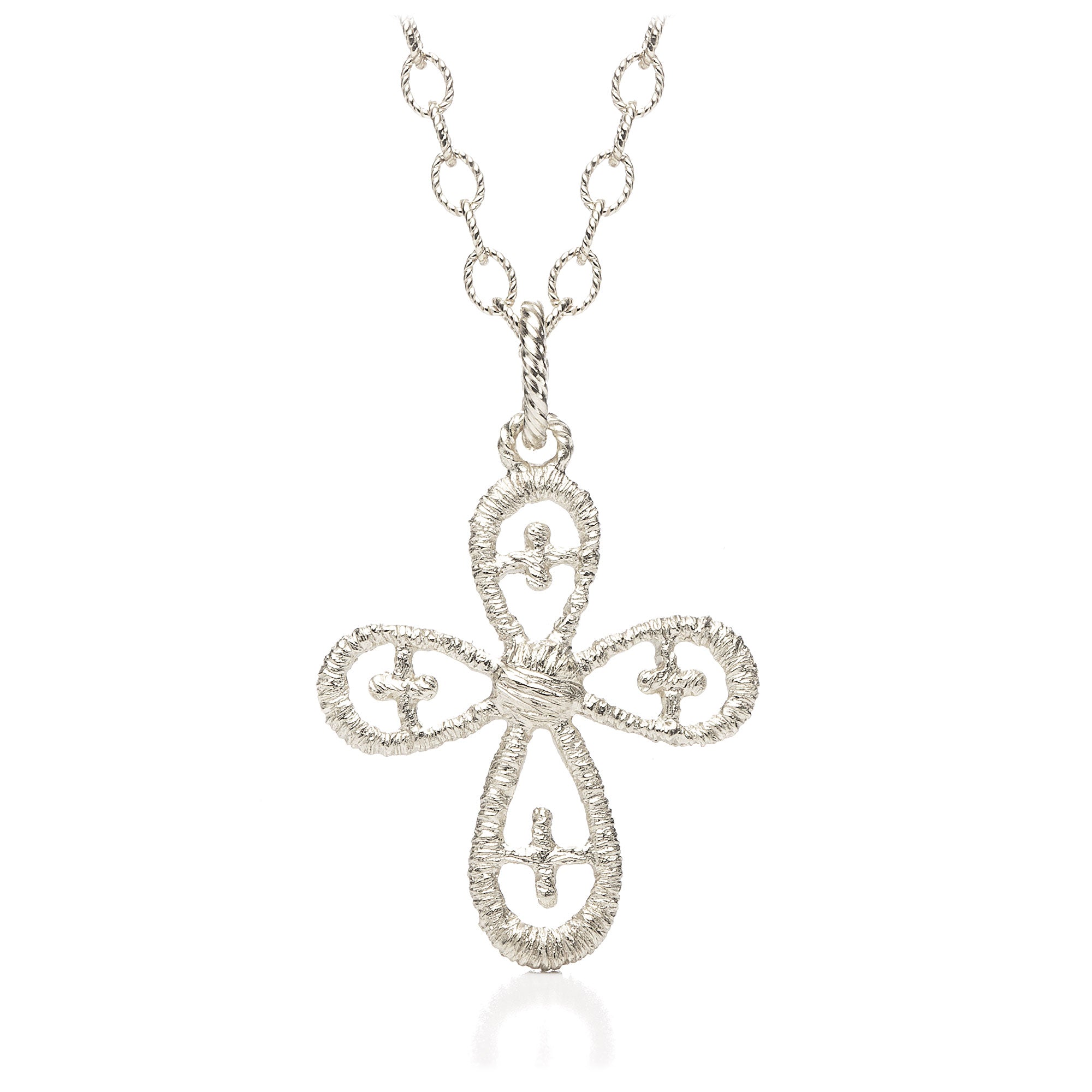 Anhänger "Carmina Kreuz" in Silber