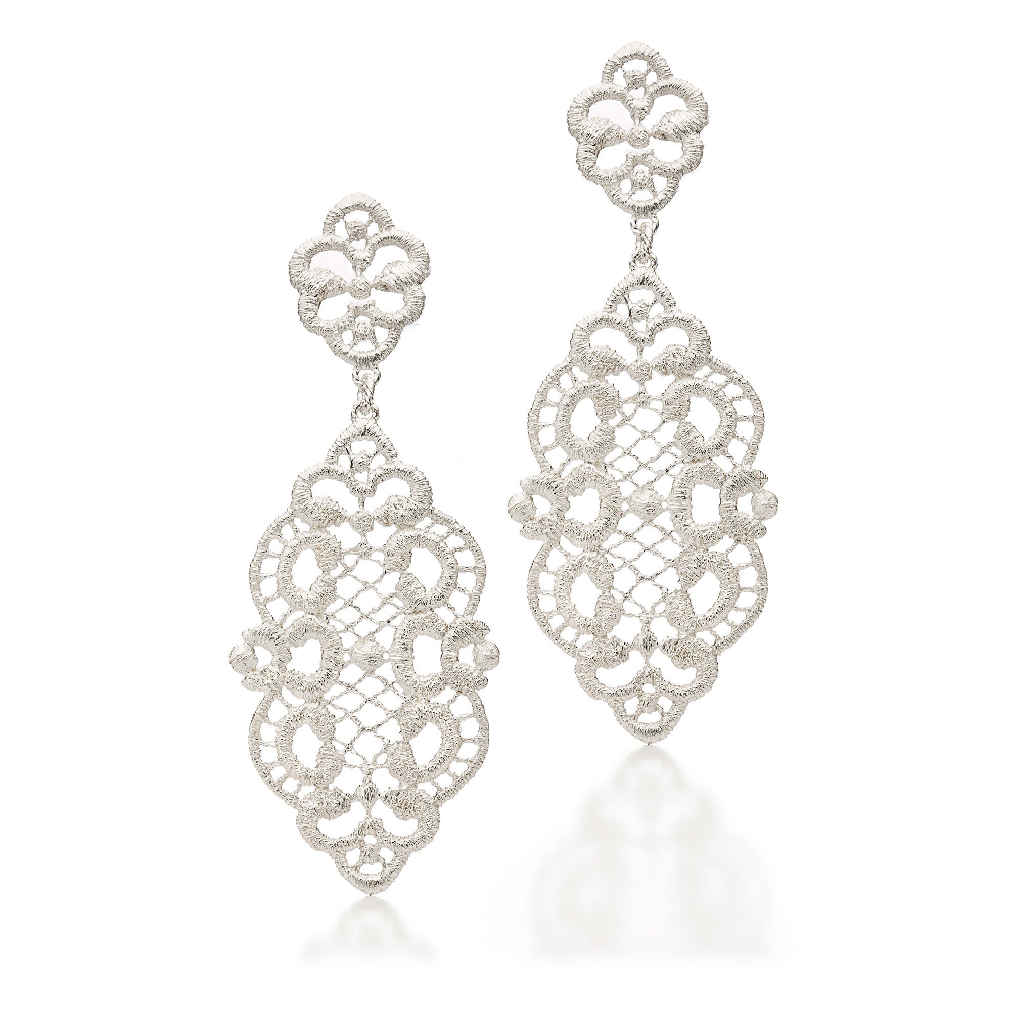 Earrings "Marrakesh" in silver