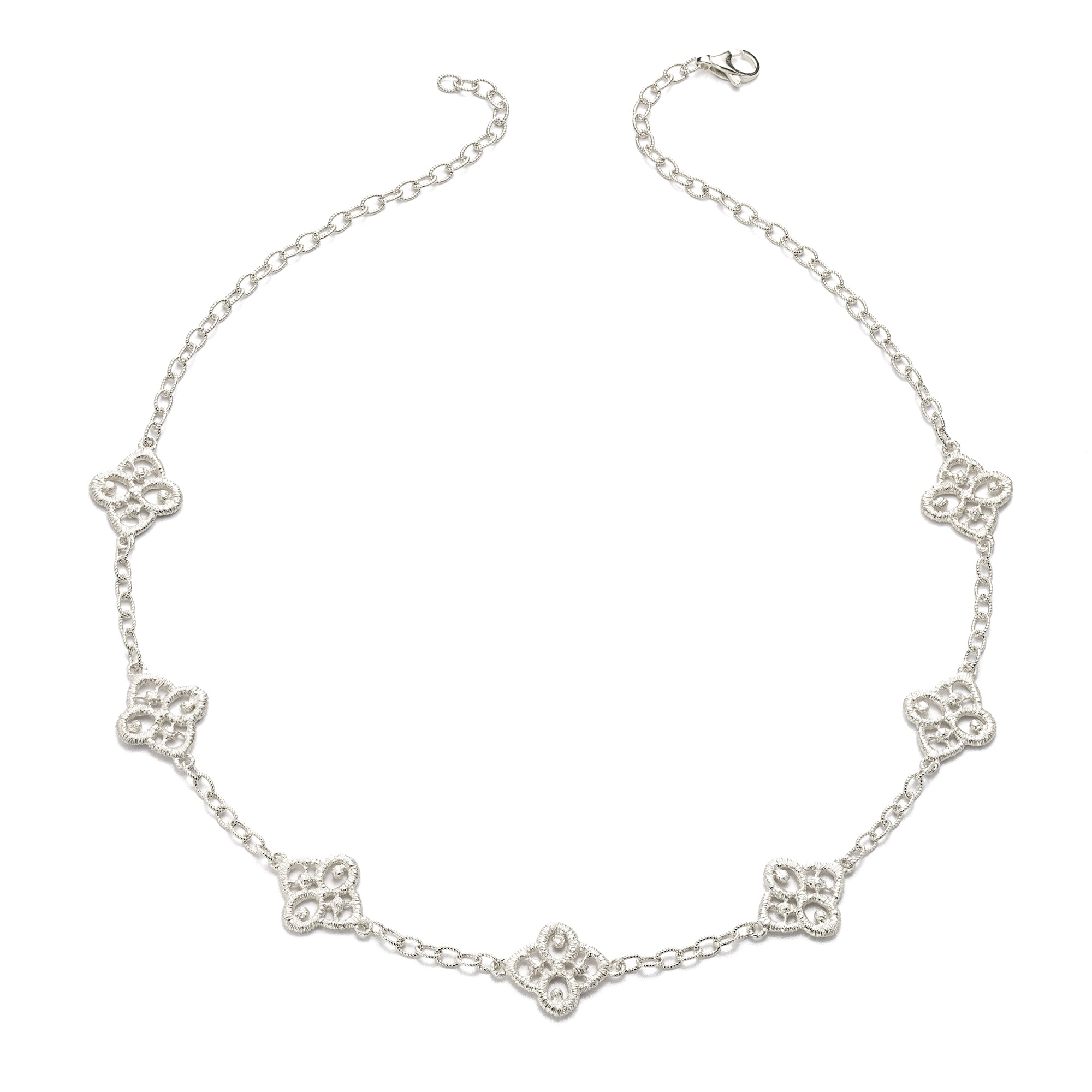 Collier "Chiara Short" in Silber