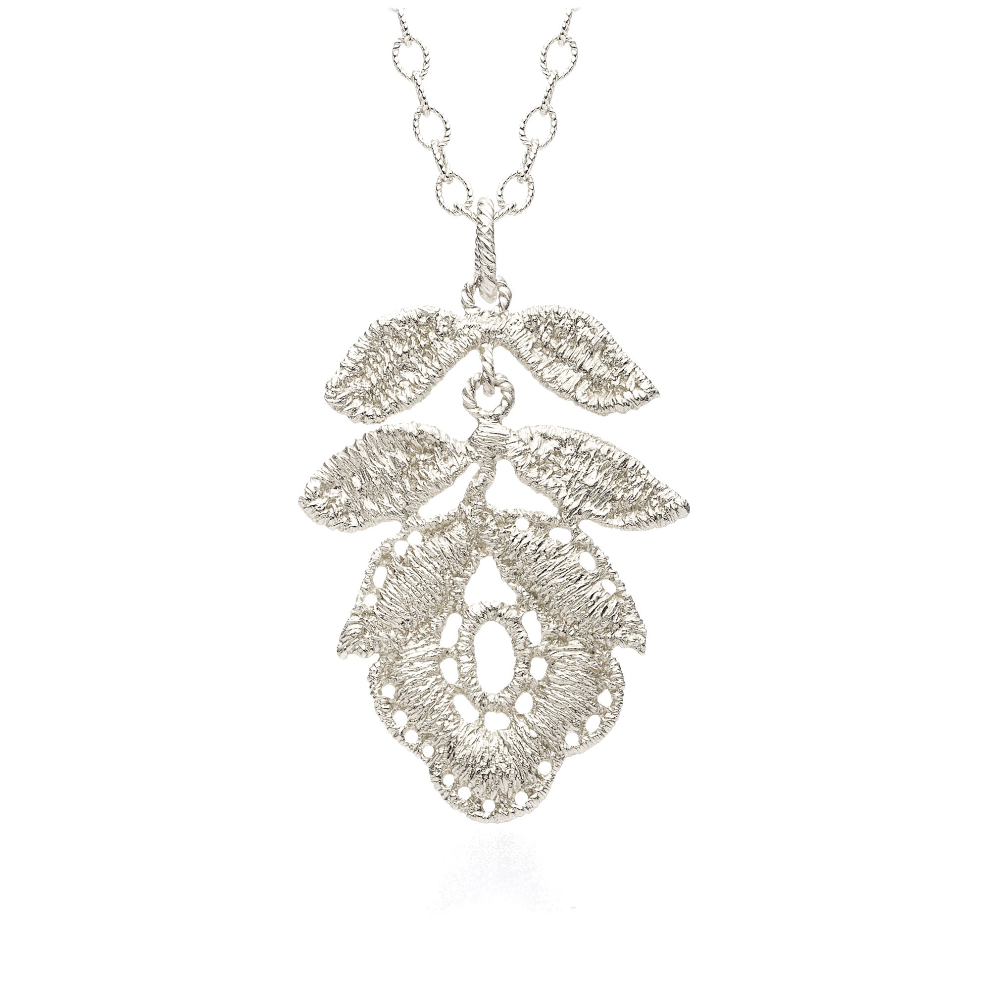 Anhänger "Wild Rose" in Silber
