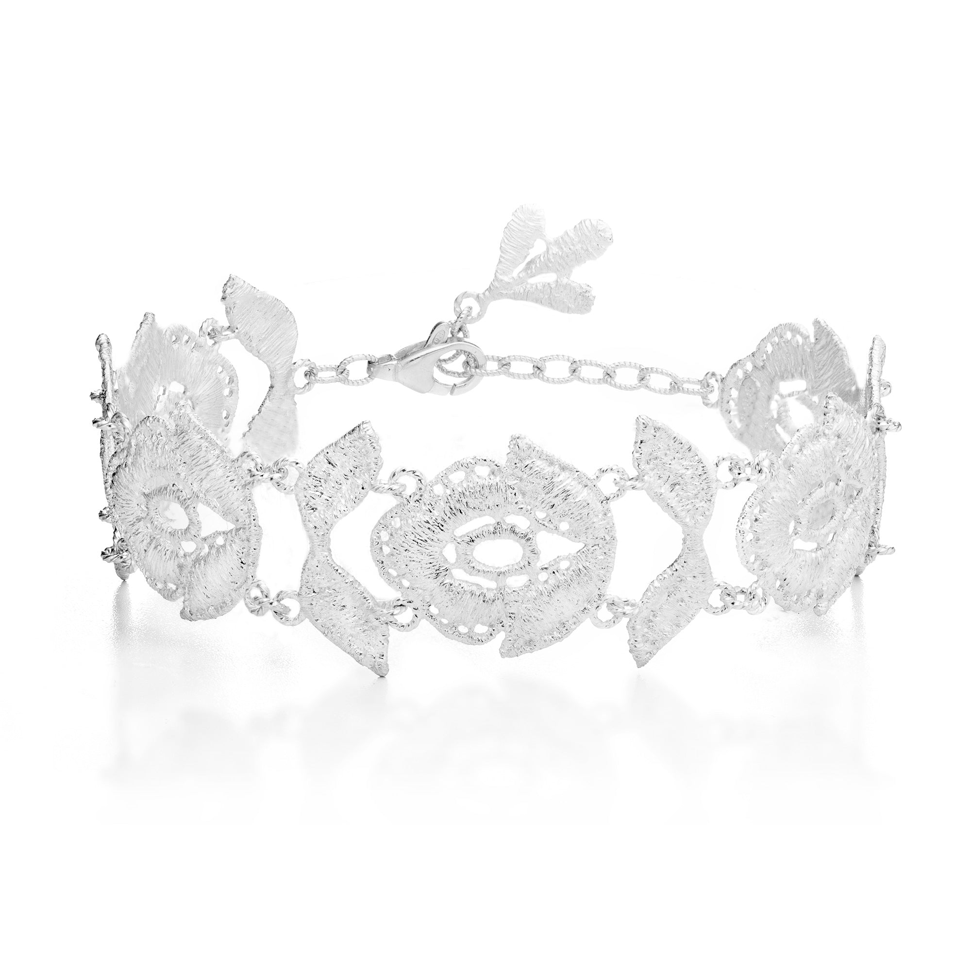 Armband "Wild Rose" in Silber