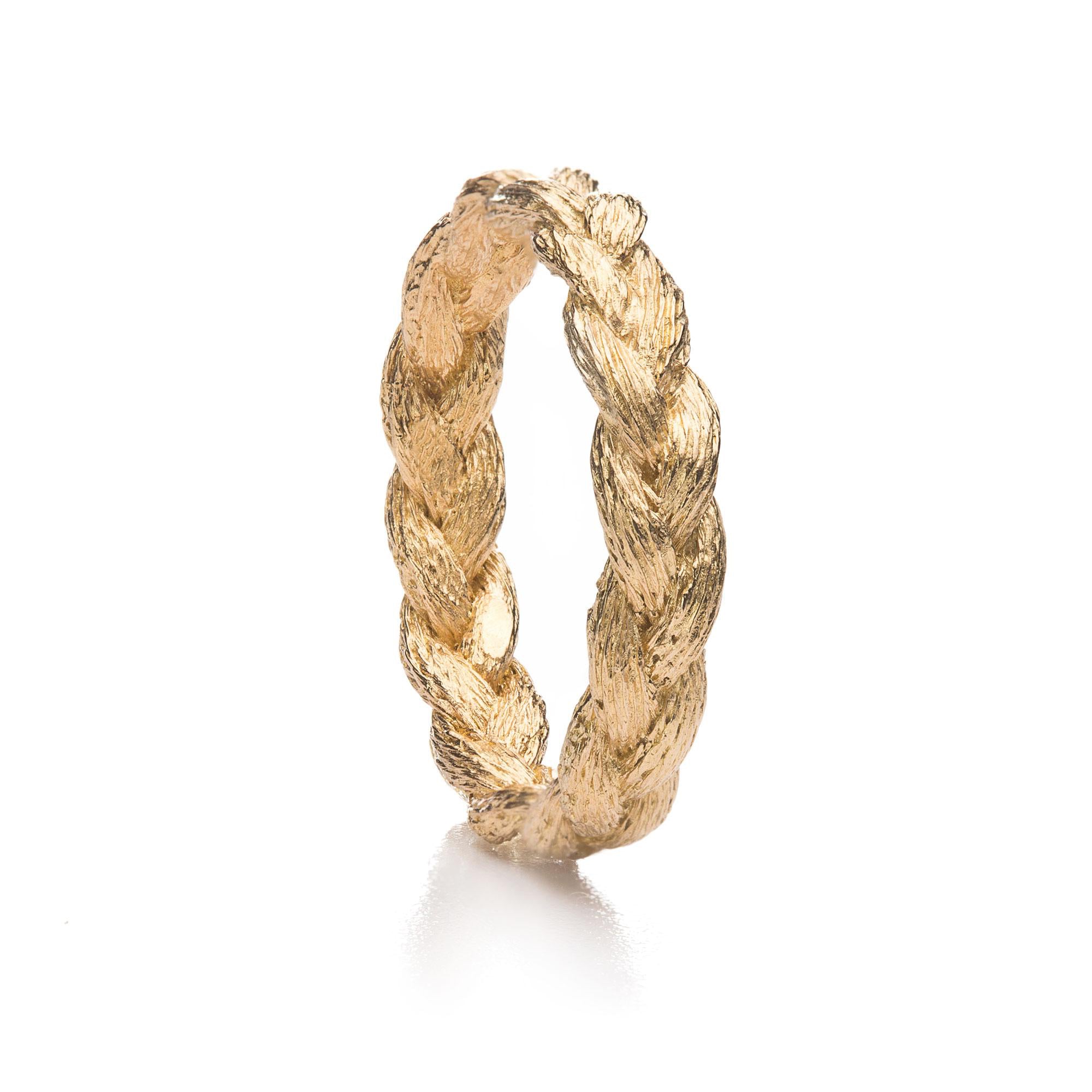 Ring "Rapunzel" in Gelbgold
