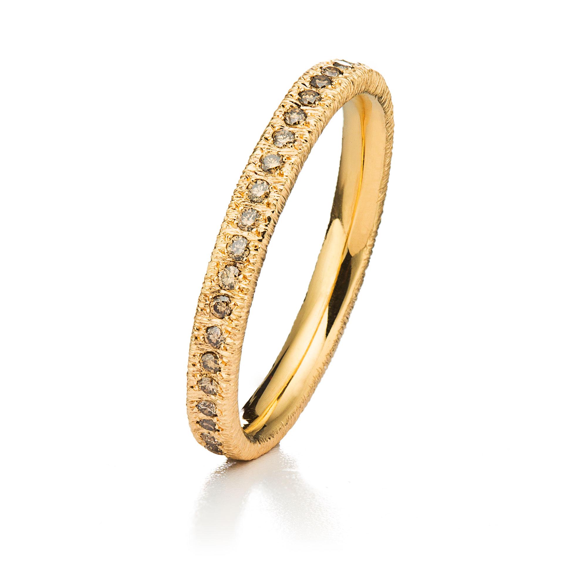 Memoire-Ring „Casablanca“ in Roségold
