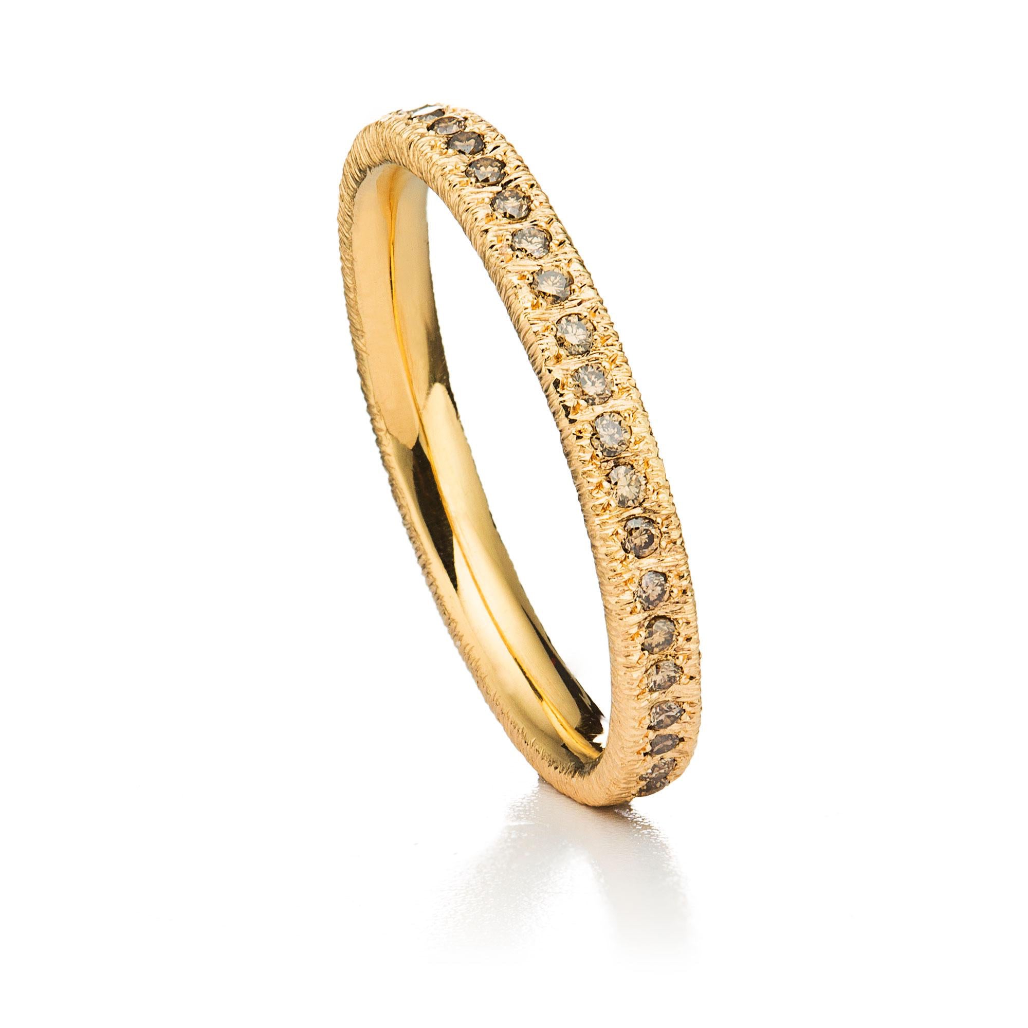 Memoire-Ring „Casablanca“ in Roségold