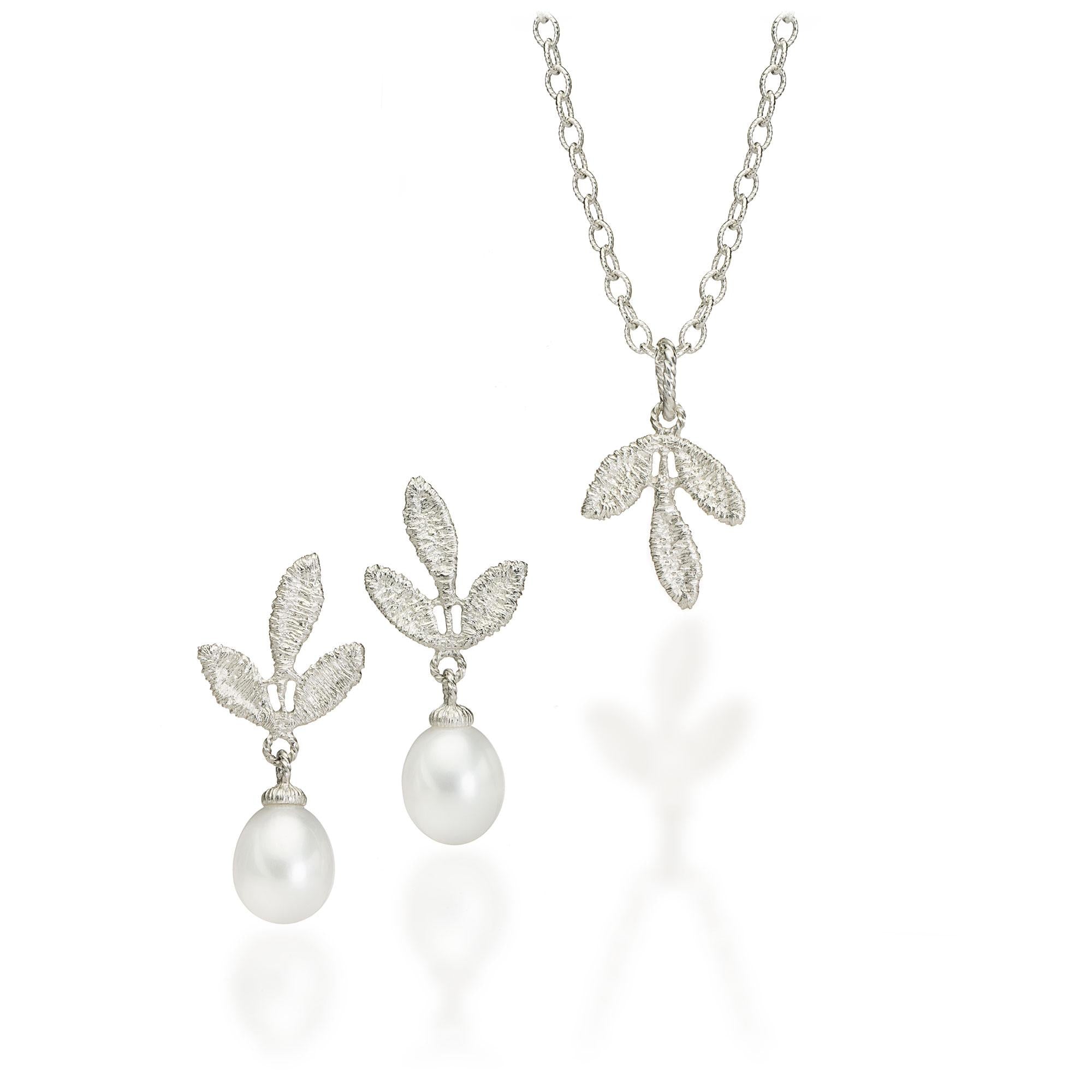 Necklace pendant "Helena" in silver