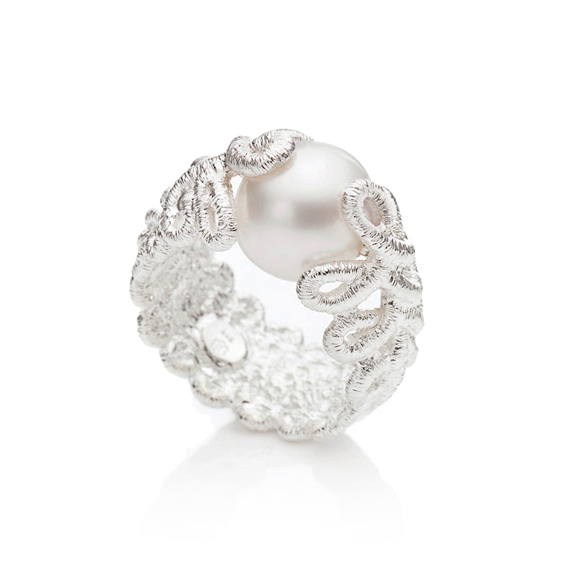 Ring "Pique Dame" in Silber