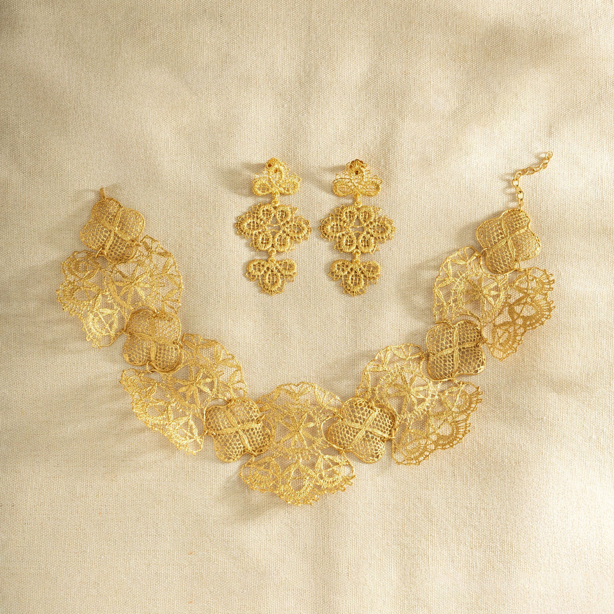 Necklace "Venezia" in yellow gold