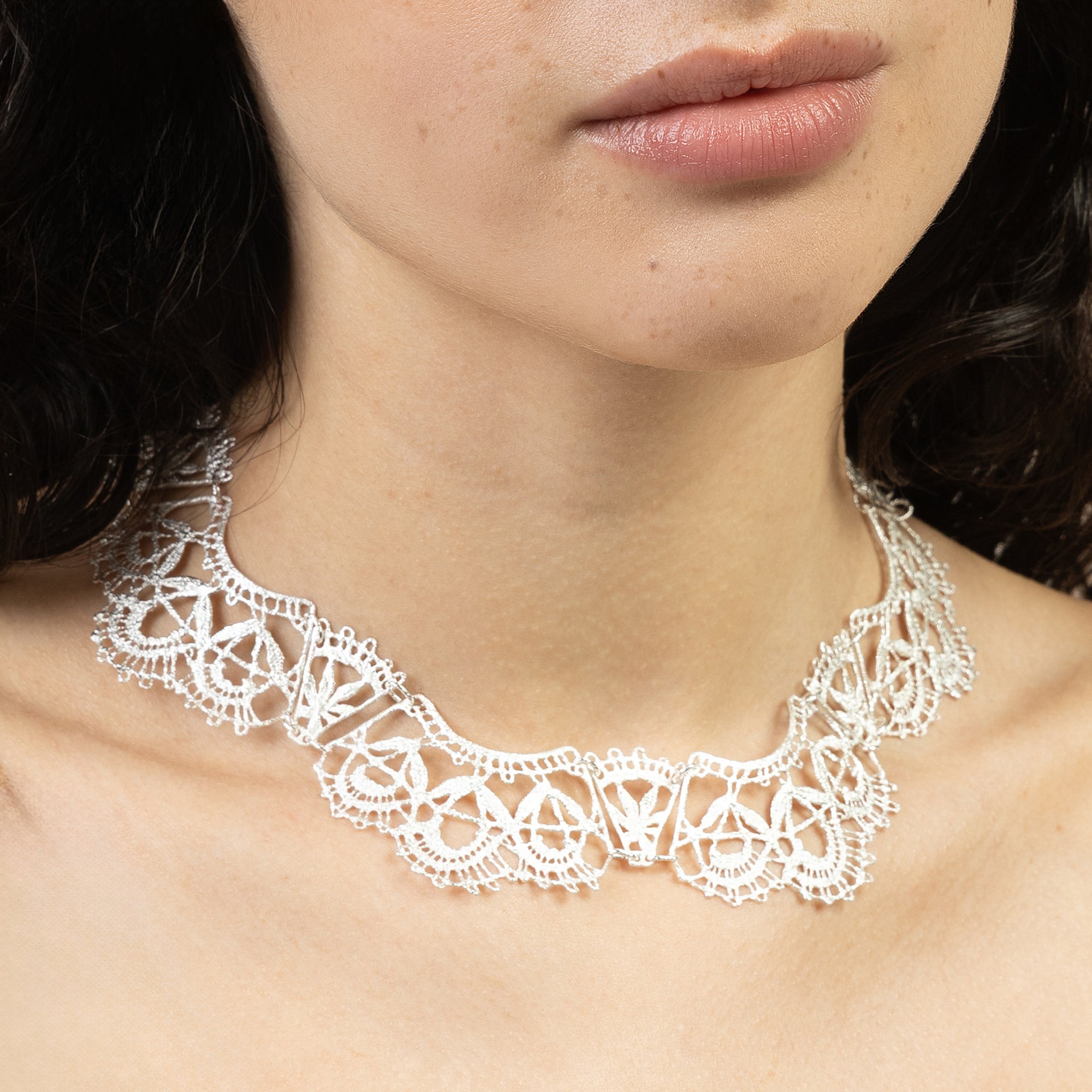 Collier "Mirage" in Silber