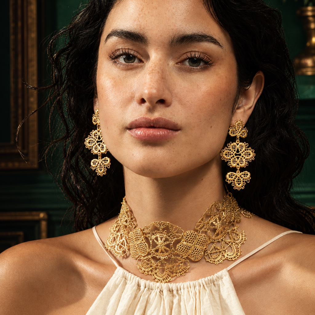 Collier "Venezia" in Gelbgold
