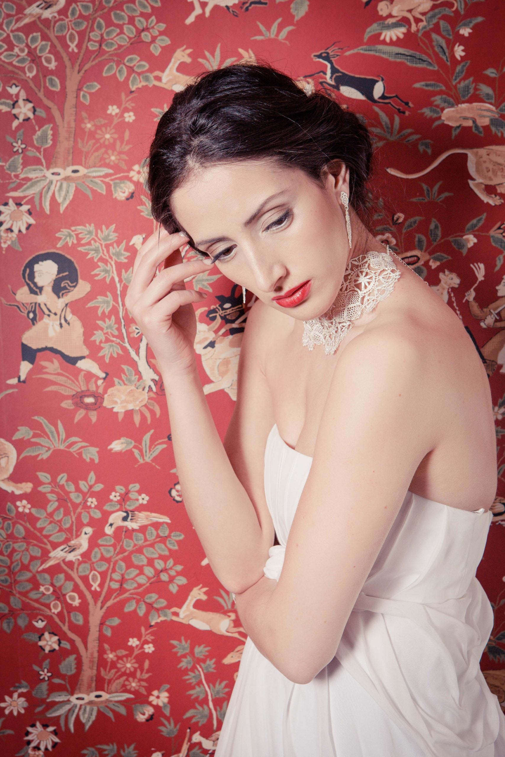 Necklace "Venezia" in silver