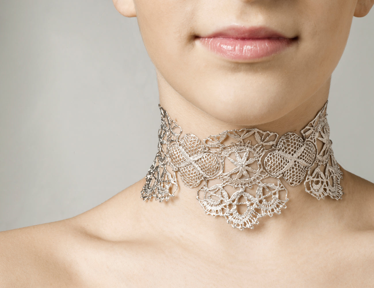 Collier "Venezia" in Platin