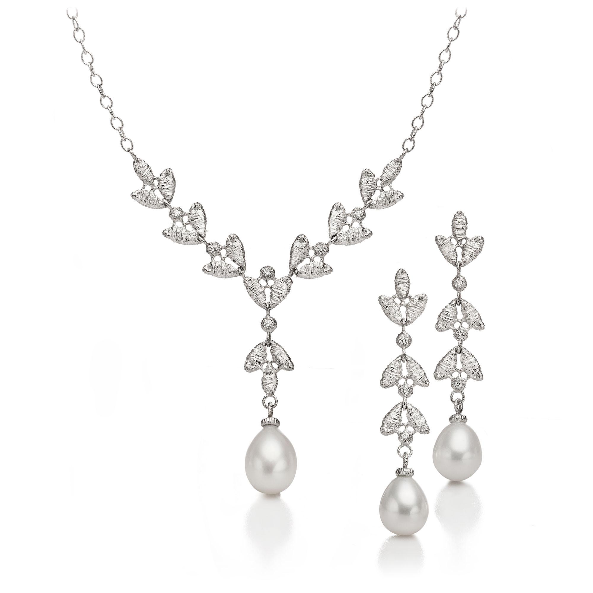 Collier „Emilia Pearl“ in Weißgold