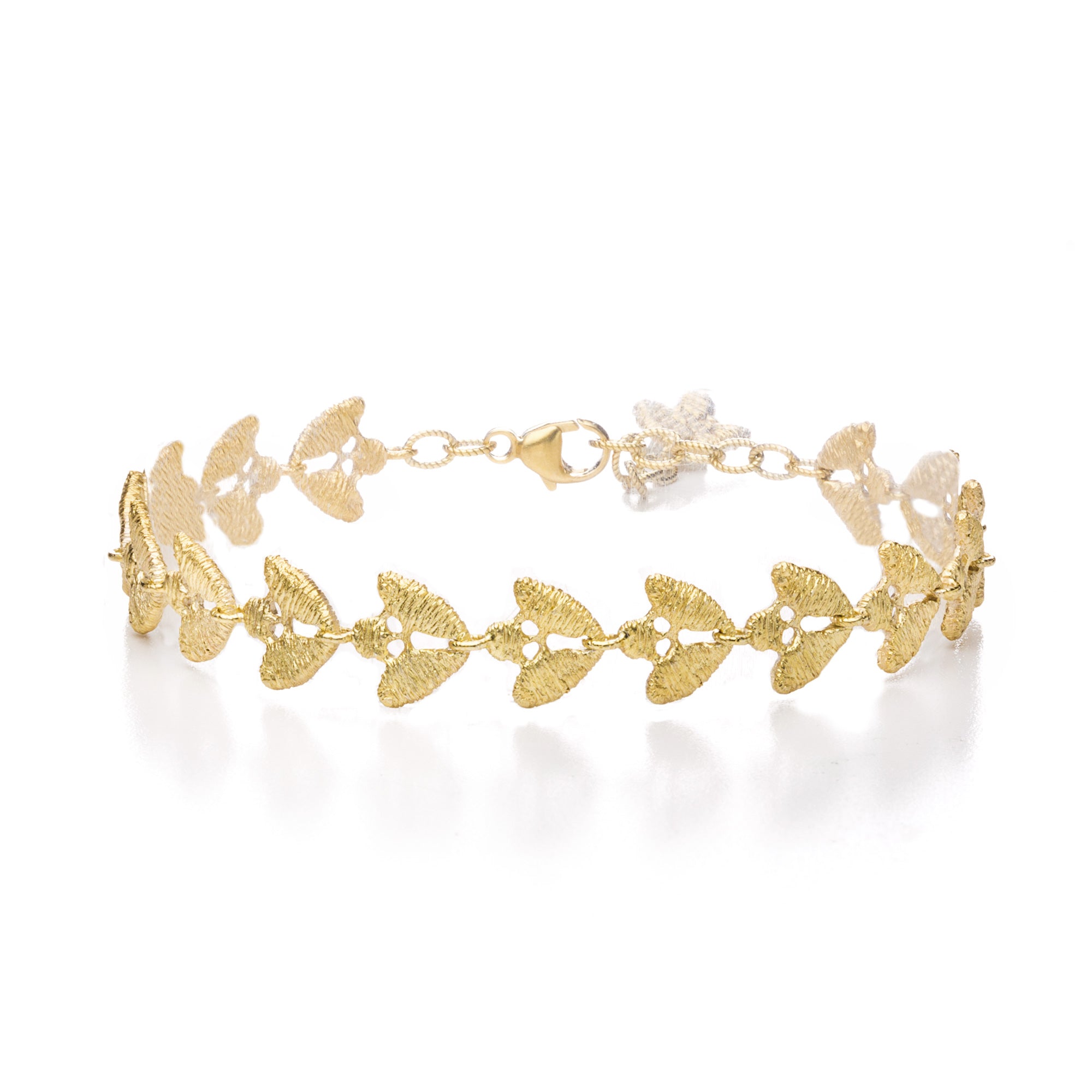 Armband „Emilia“ in Silber, vergoldet