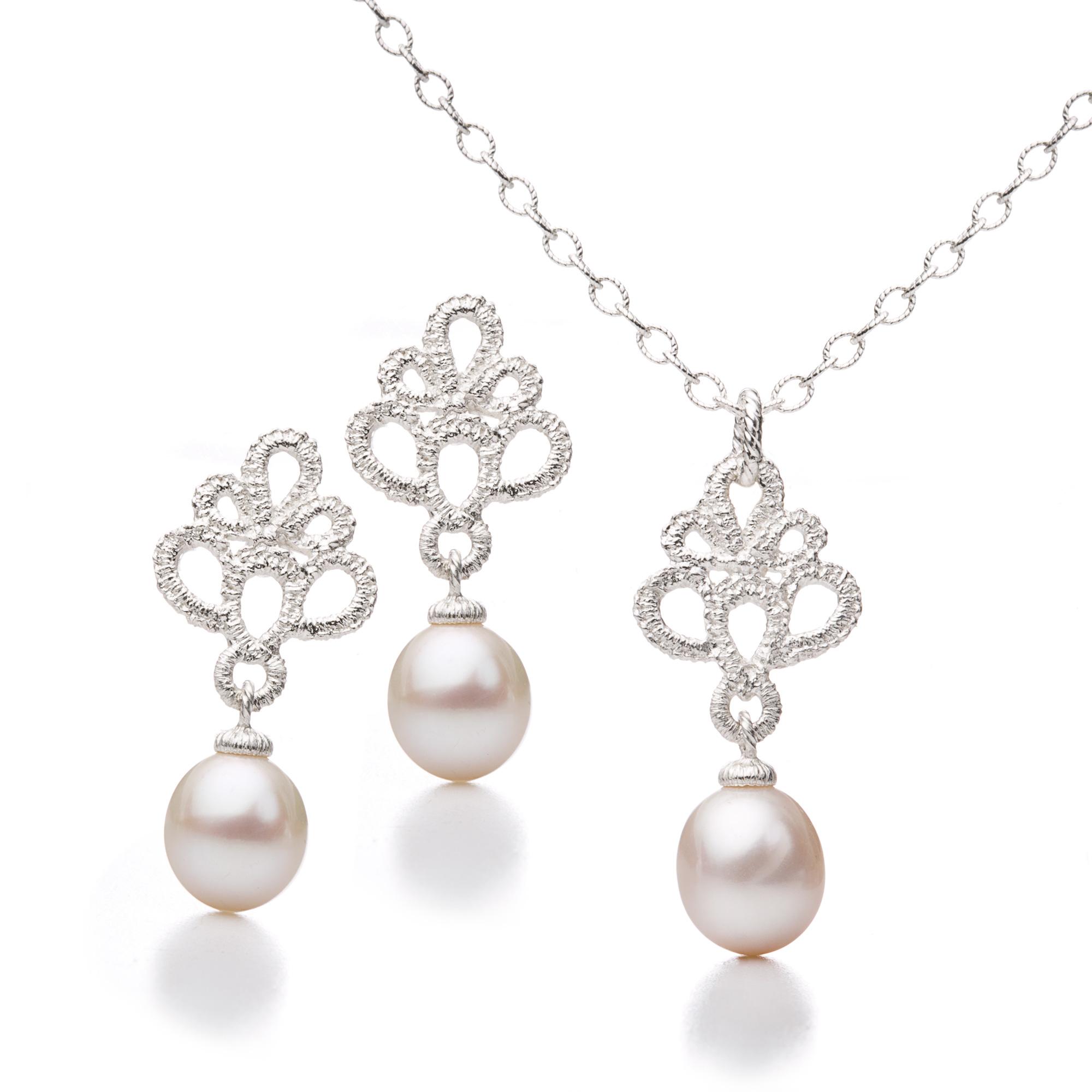 Anhänger "Medea Pearl" in Silber