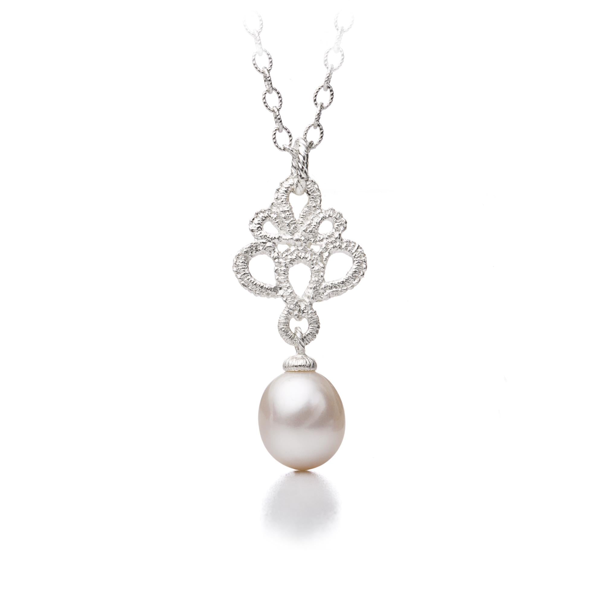 Anhänger "Medea Pearl" in Silber