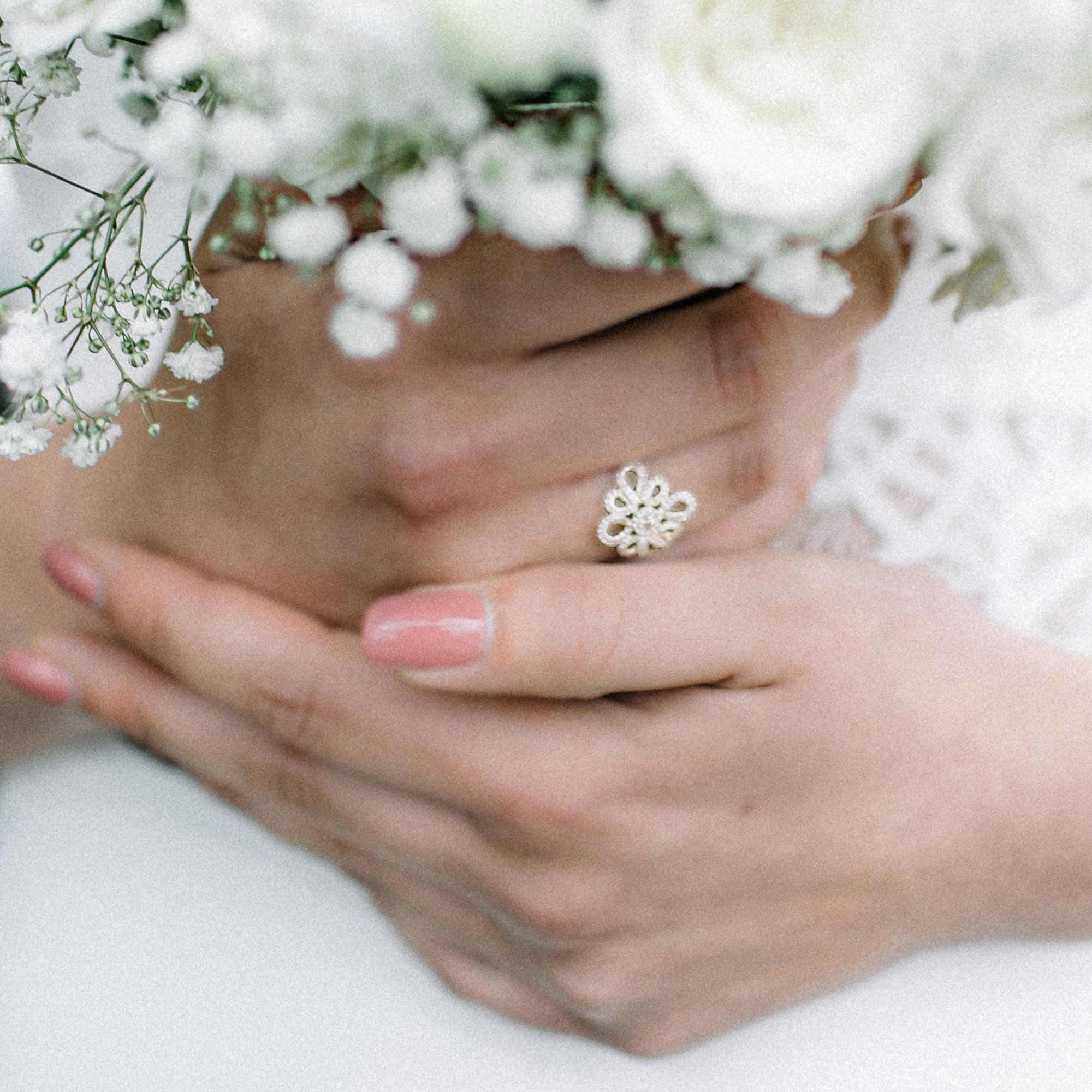 Ring "Miss Medea" in Silber mit Brillant