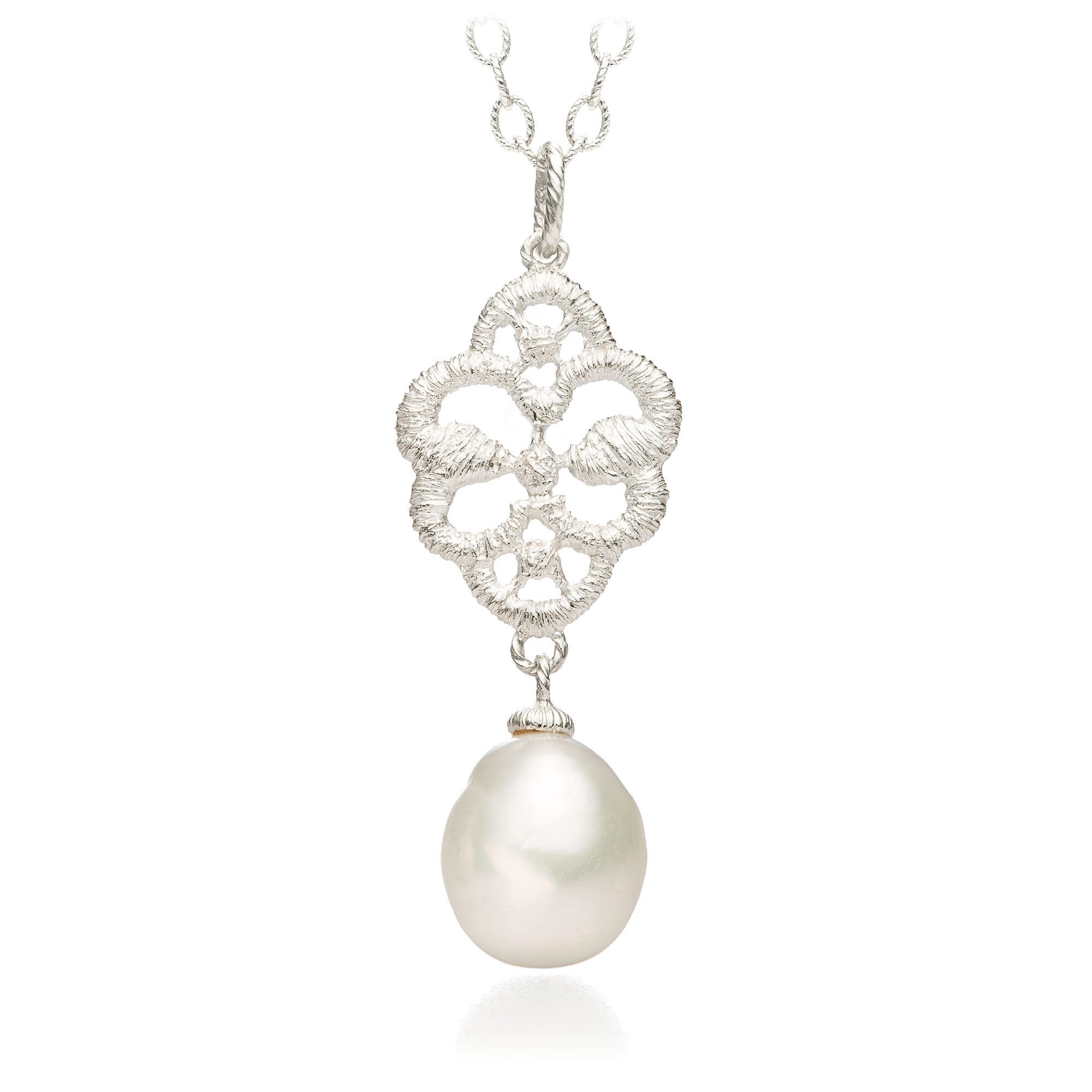 Anhänger "Marrakesh Pearl" mit Barockperle in Silber