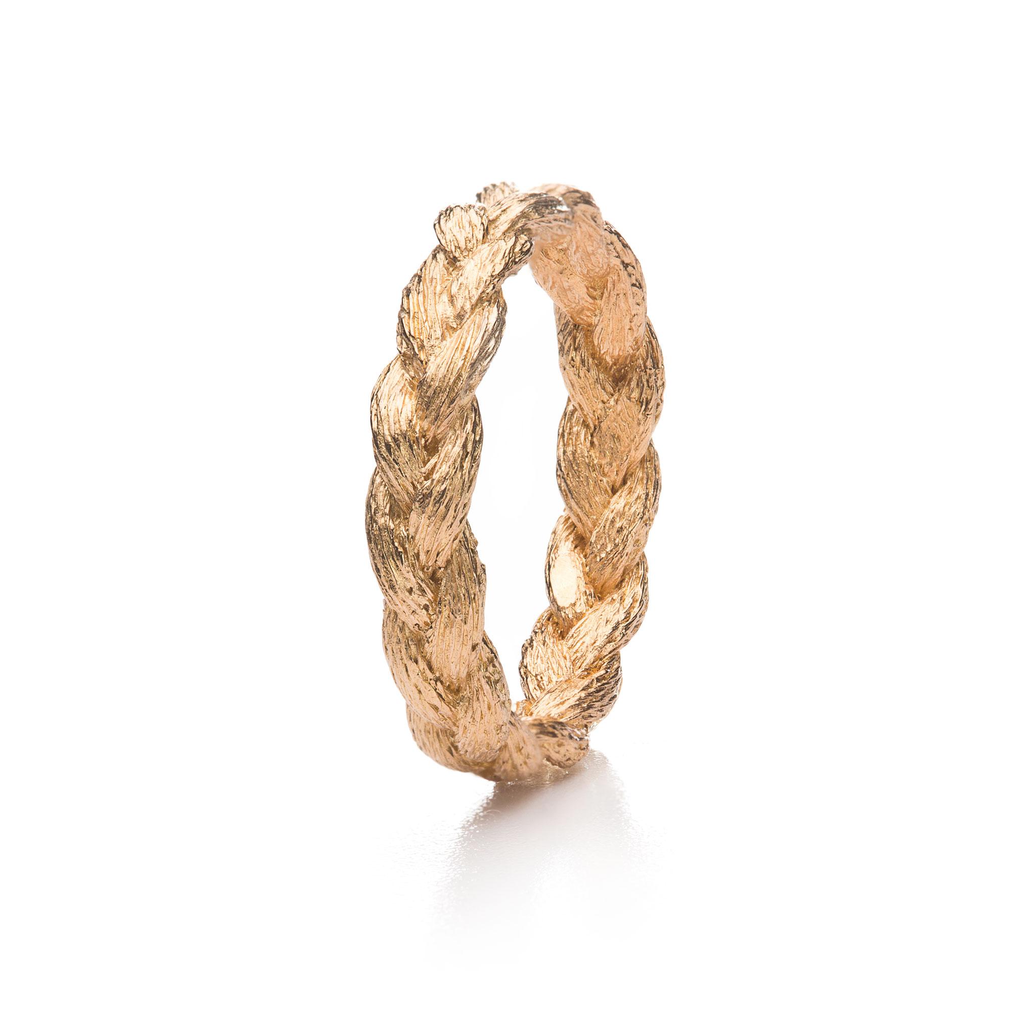 Ring "Rapunzel" in Roségold