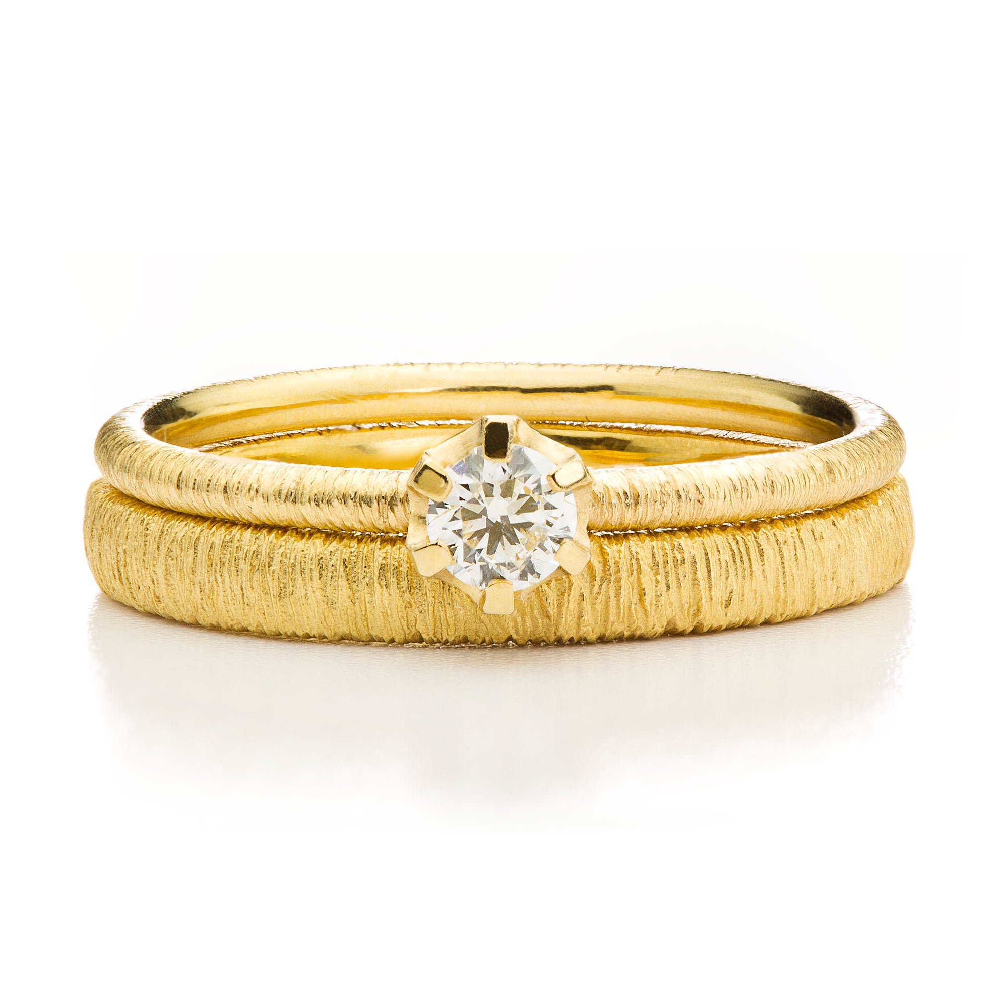 Ring "Cara" in yellow gold