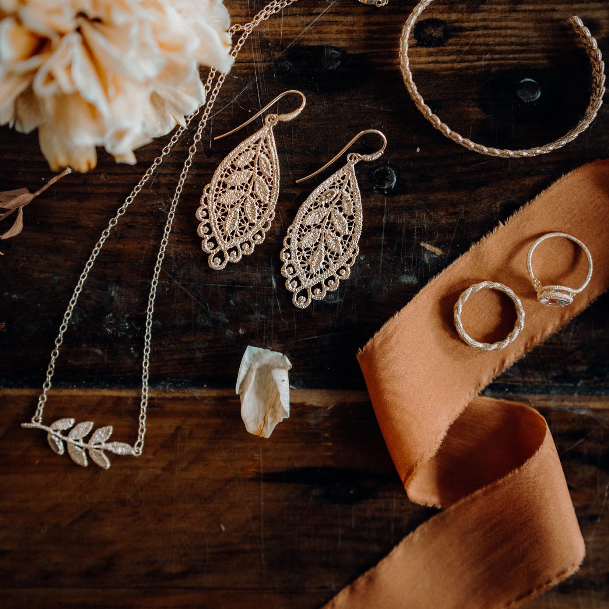 Necklace "Helena II" in silver