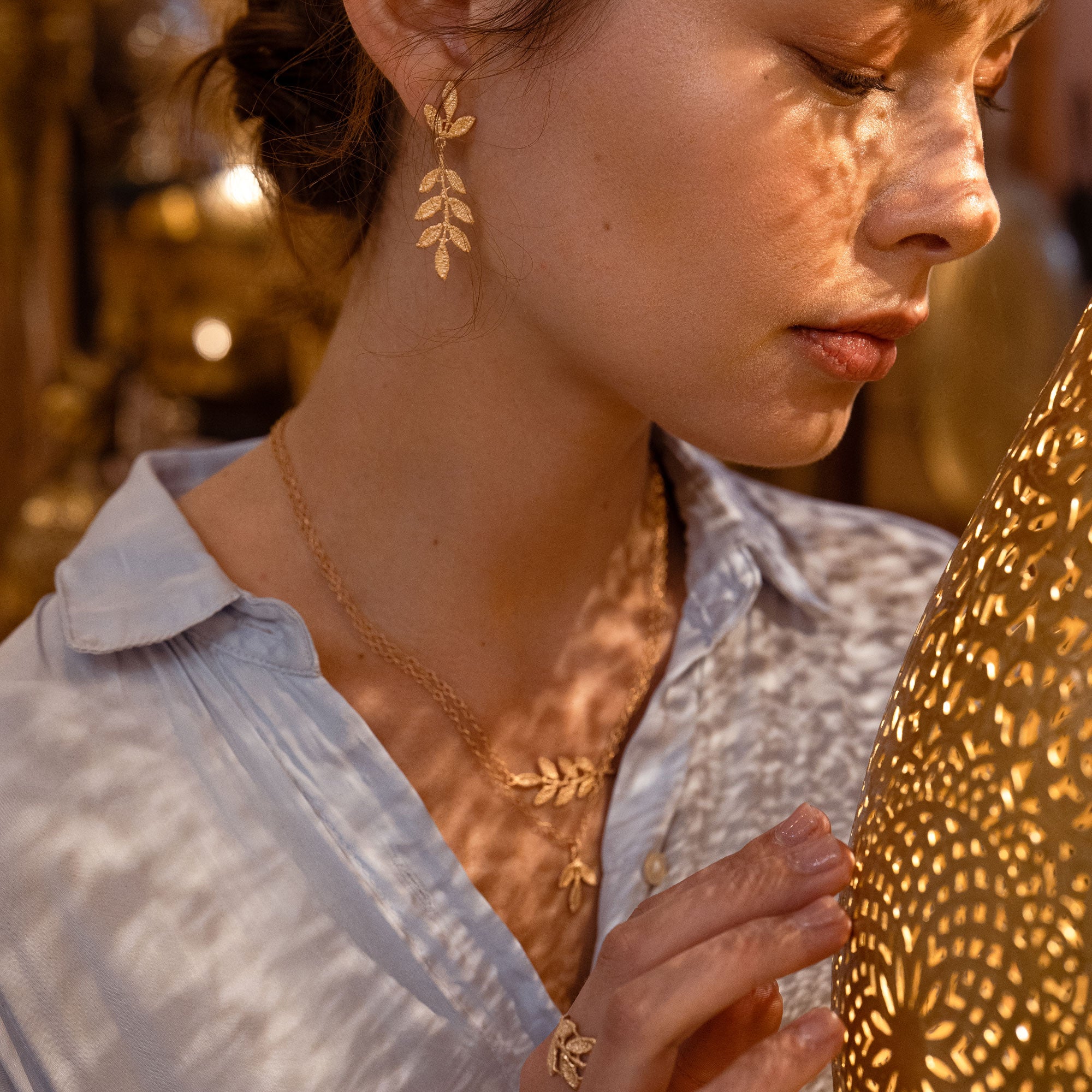 Ring "Helena" in yellow gold