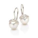 Brautschmuck Ohrhänger "Frau Luna" in Silber. Exklusiver Spitzenschmuck für die perfekte Hochzeit.